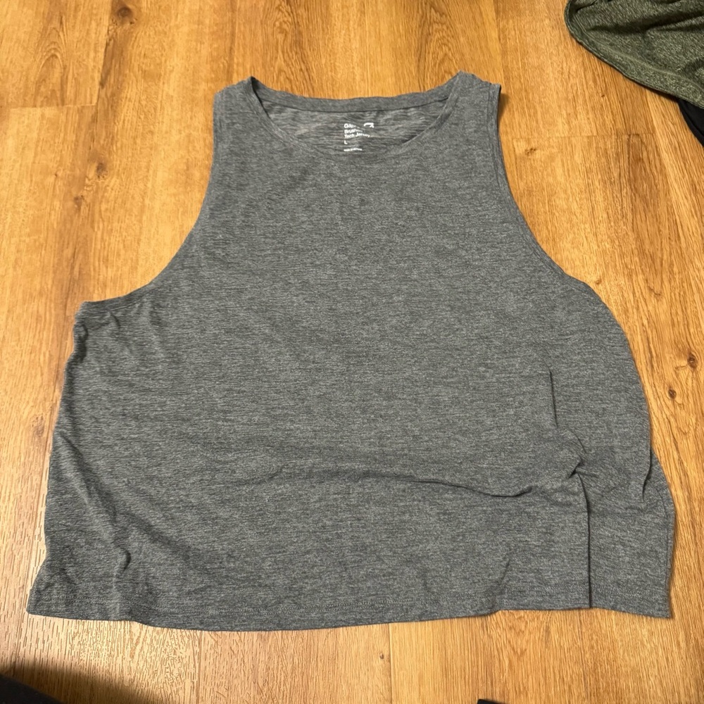 Gap Fit Gray Sleeveless Women's Top